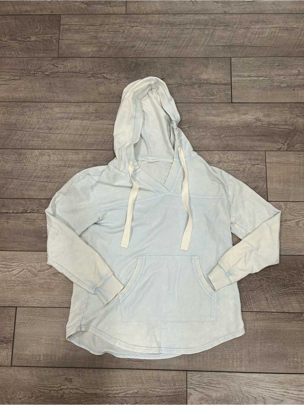 Oversized Light Blue Women's Hoodie